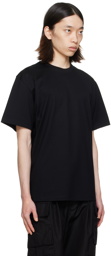 Wooyoungmi Black Embossed T-Shirt