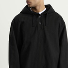 Studio Nicholson Men's Almes Hooded Pullover in Black