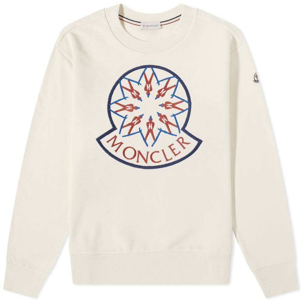 Moncler Snowflake Logo Crew Sweat Moncler