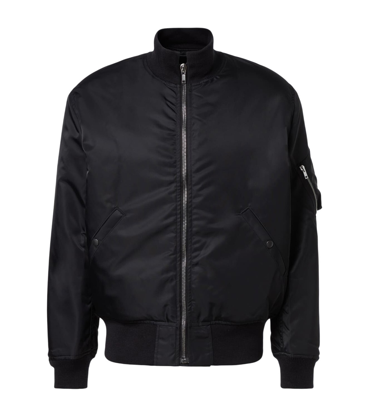 Rick Owens Black Fog Bomber Jacket Rick Owens