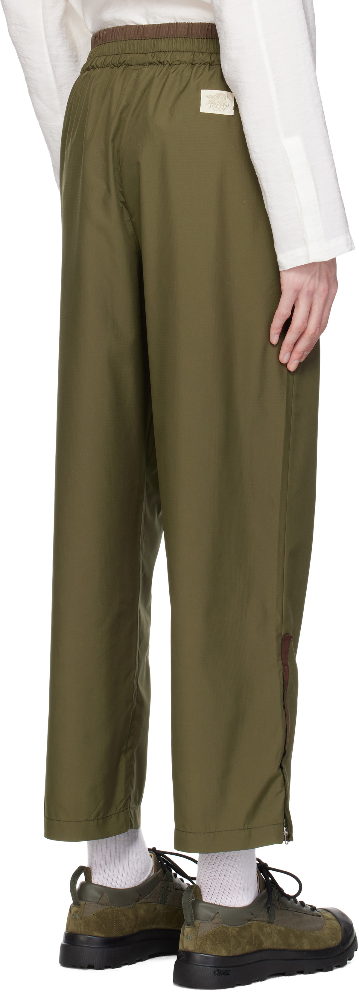 RANRA Khaki Seeds Mini Ripstop Trousers