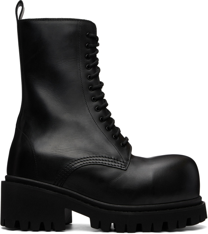 Photo: Balenciaga Black Stomper Boots