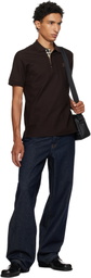 Burberry Brown Cotton Polo