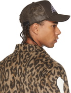 AMIRI Brown Cherub Trucker Hat