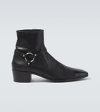Tom Ford Clint leather ankle boots