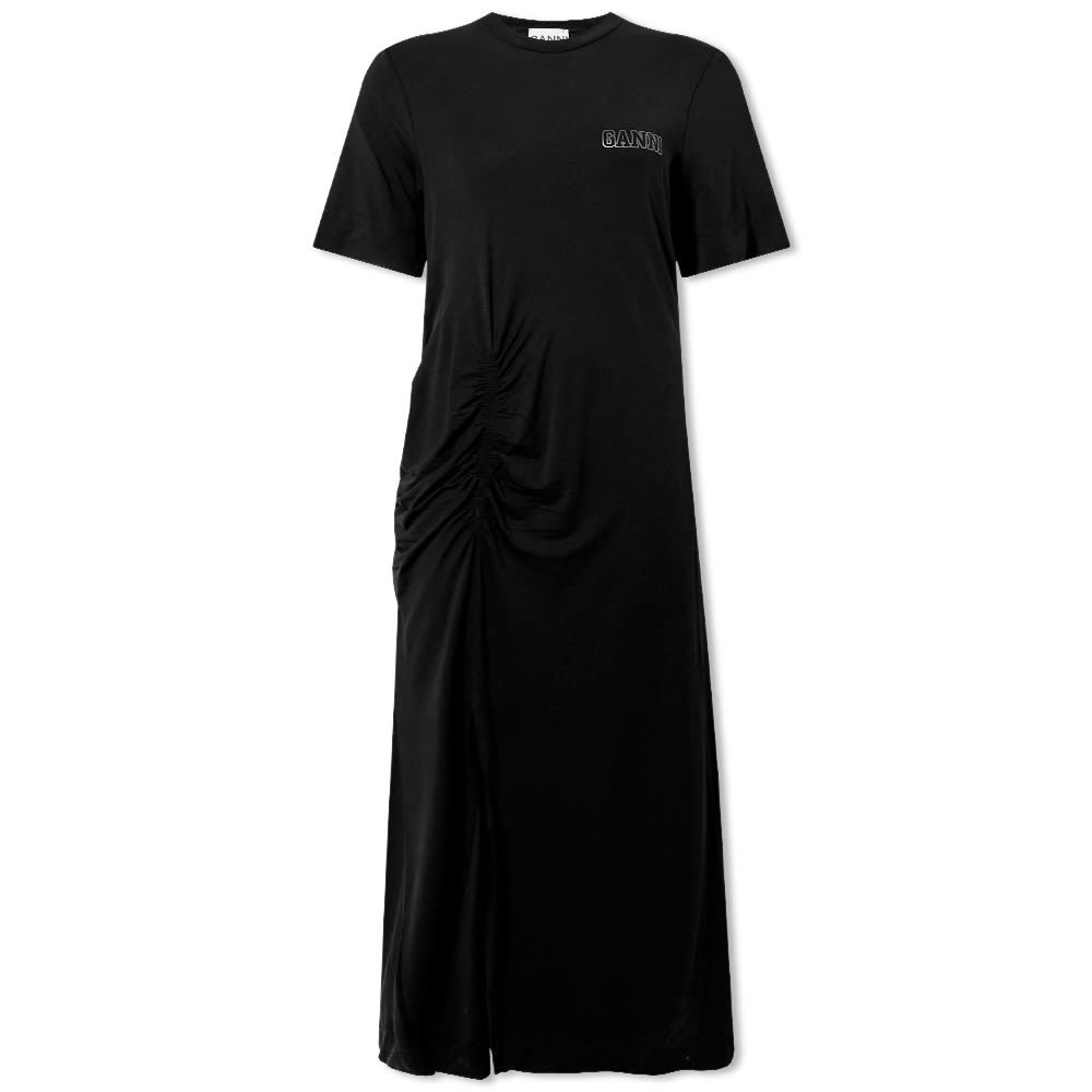 CALVIN KLEIN SS LOGO T-SHIRT DRESS, Black Women's Midi Dress