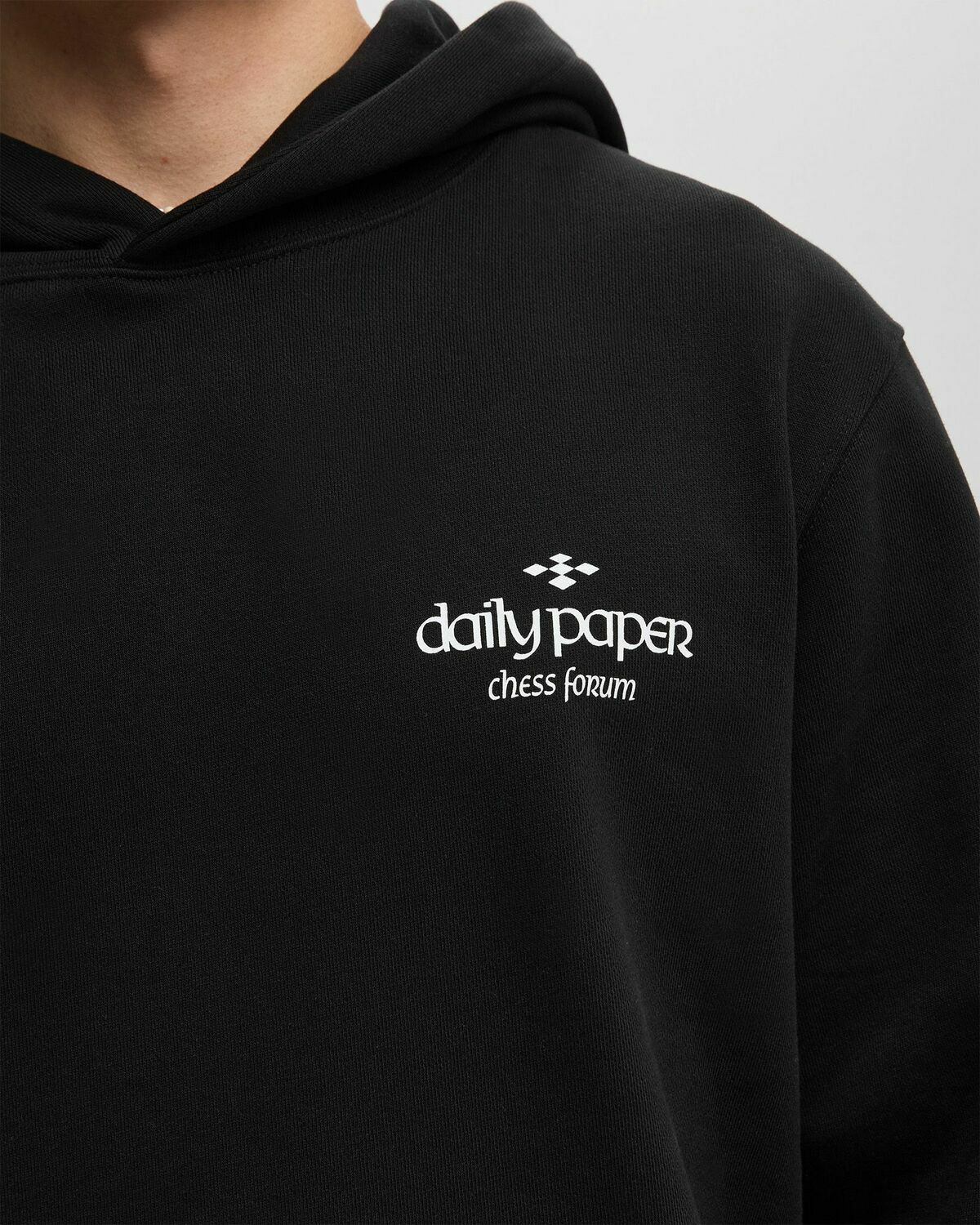 Daily Paper OVERLOOKED HOODIE Black Mens Hoody