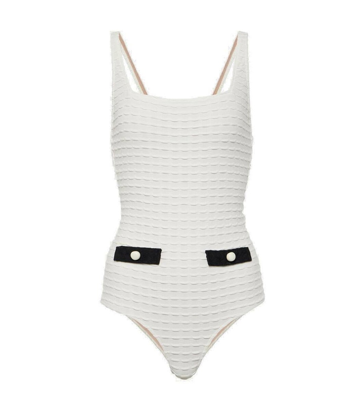 Photo: Adriana Degreas Jacquard swimsuit