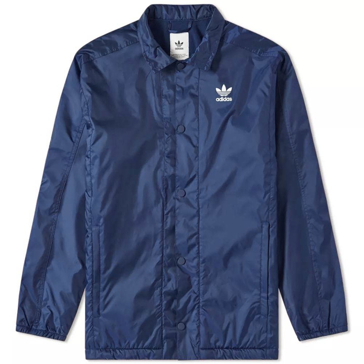 Photo: Adidas Winterised Coach Jacket Collegiate Navy