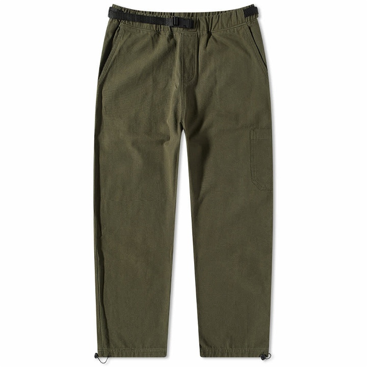 Photo: Good Morning Tapes Men's Workers Pant in Moss