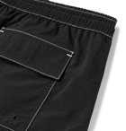 Mr P. - Mid-Length Swim Shorts - Black