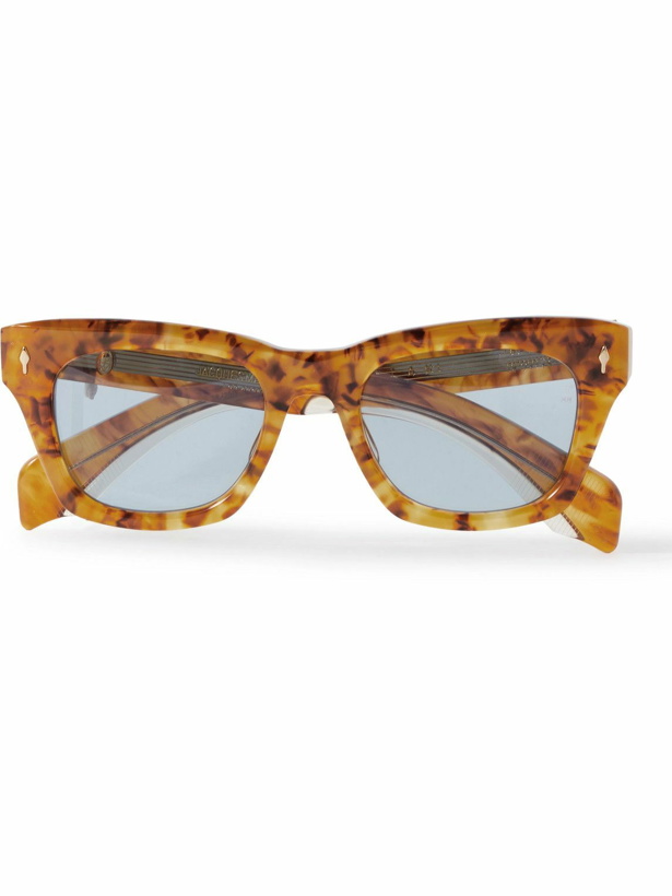 Photo: Jacques Marie Mage - Dealan Vintage Square-Frame Tortoiseshell Acetate Sunglasses