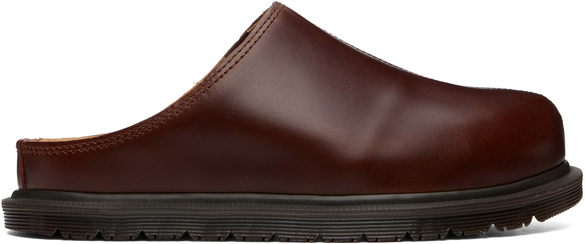 Dr. Martens Brown San Mule Loafers