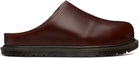 Dr. Martens Brown San Mule Loafers