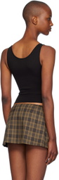 Miaou Black Luna Tank Top