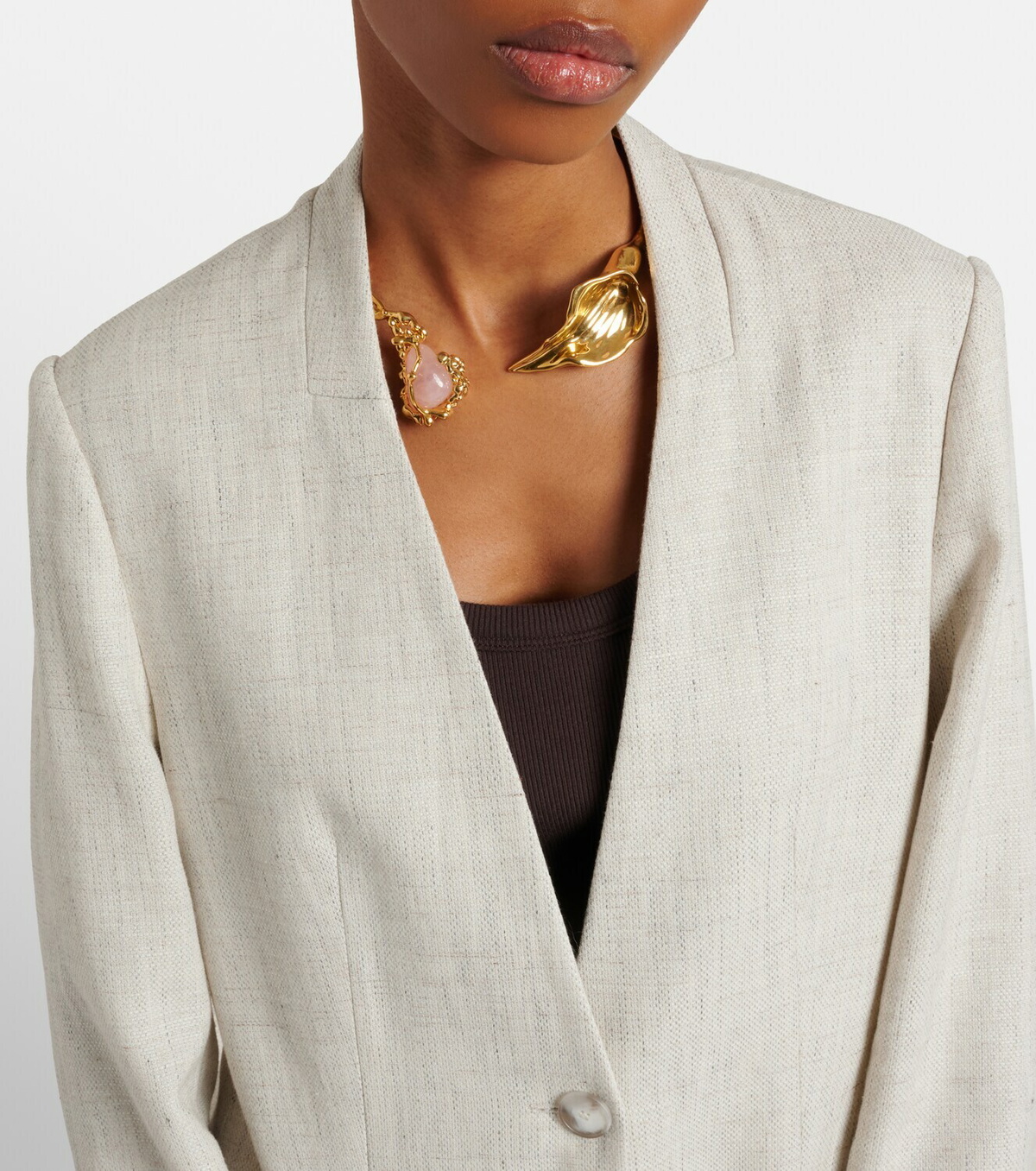 Joseph Ferula linen and cotton blazer