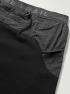 NIKE RUNNING - Trail Second Sunrise Slim-Fit Mesh-Trimmed Dri-FIT ADV Shorts - Black