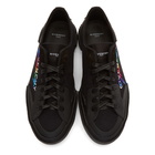 Givenchy Black Signature Low Light Tennis Sneakers