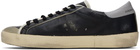 Golden Goose Black Super-Star Sneakers