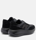 Hogan Maxi I Active suede-trimmed sneakers