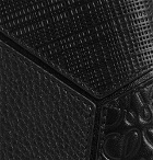 Loewe - Puzzle Logo-Embossed Leather Bifold Cardholder - Black