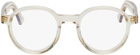 Cutler And Gross Beige 1384 Glasses