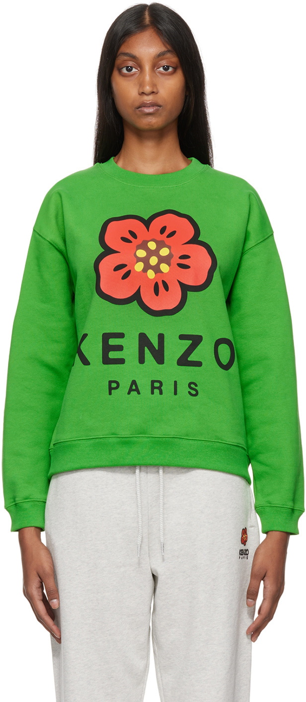 Kenzo Green Kenzo Paris Sweatshirt Kenzo