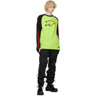 99% IS Black and Yellow Raglan Long Sleeve T-Shirt