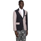 Thom Browne Multicolor Unconstructed Classic Double Face Blazer