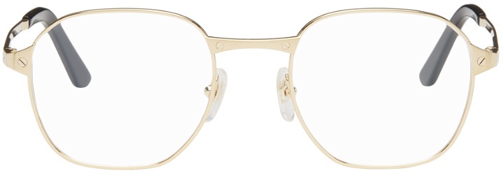 Photo: Cartier Gold Square Glasses