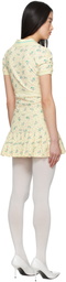 Ashley Williams Off-White Amelia Minidress