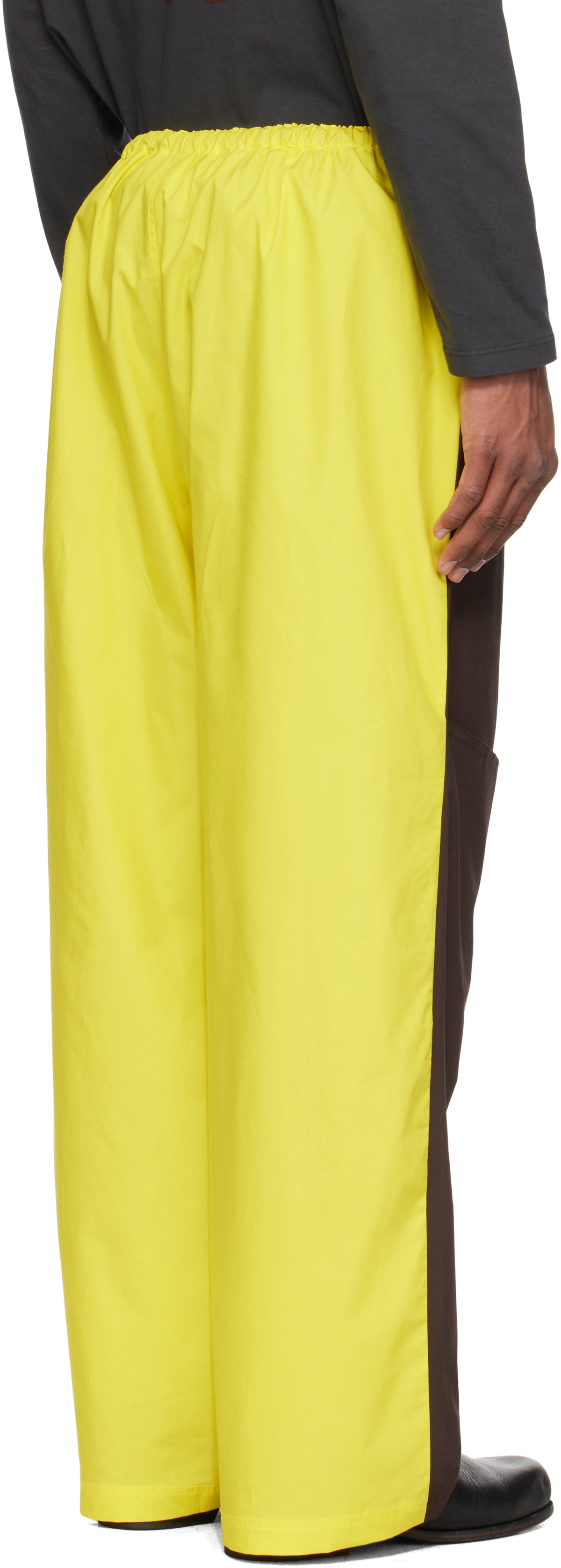 SC103 SSENSE Exclusive Brown & Yellow Prize Trousers