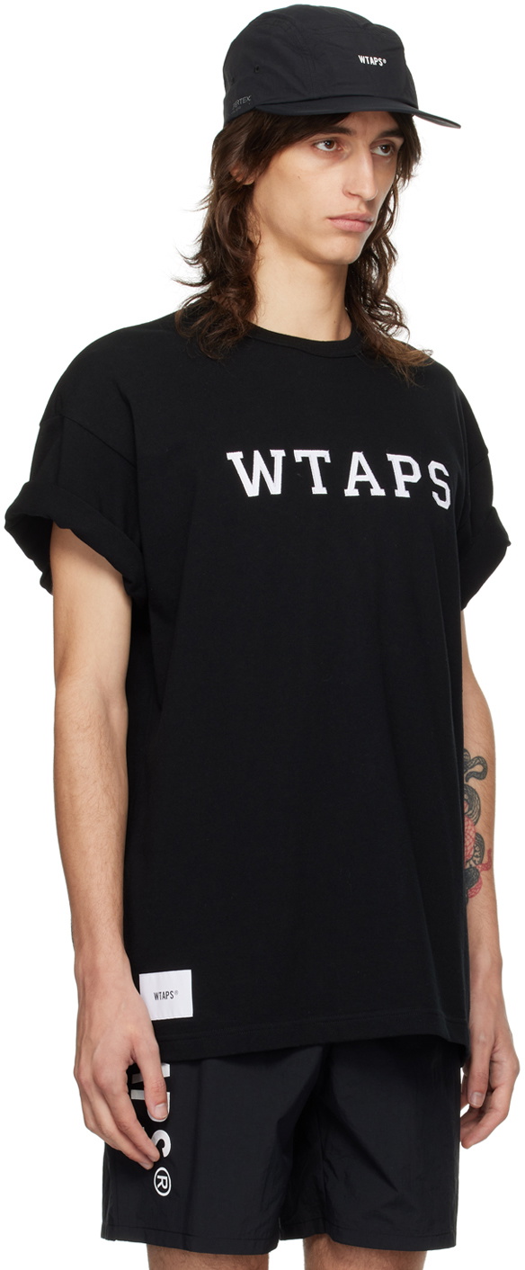WTAPS Tシャツ academy ACADEMY sign SIGN WTAPS Black Academy T-Shirt WTAPS