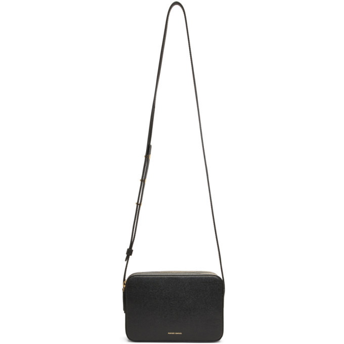 Photo: Mansur Gavriel Black Double Zip Crossbody Bag