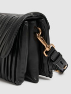 TOD'S Mini Tsq Plisse Leather Shoulder Bag