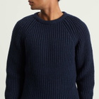 Café Mountain Men's Holmes Raglan Knit in Deep Navy