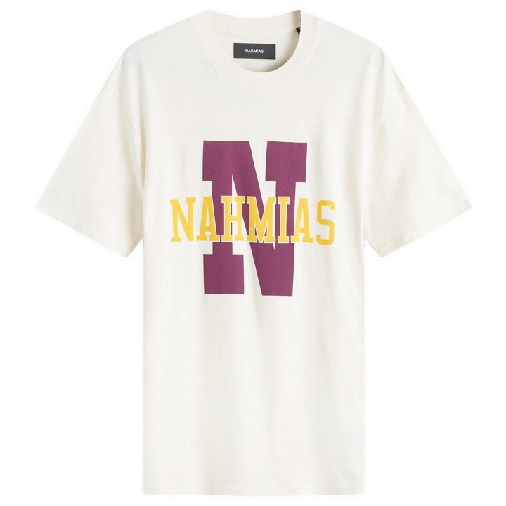 Photo: Nahmias Men's Teams T-Shirt in Antique White