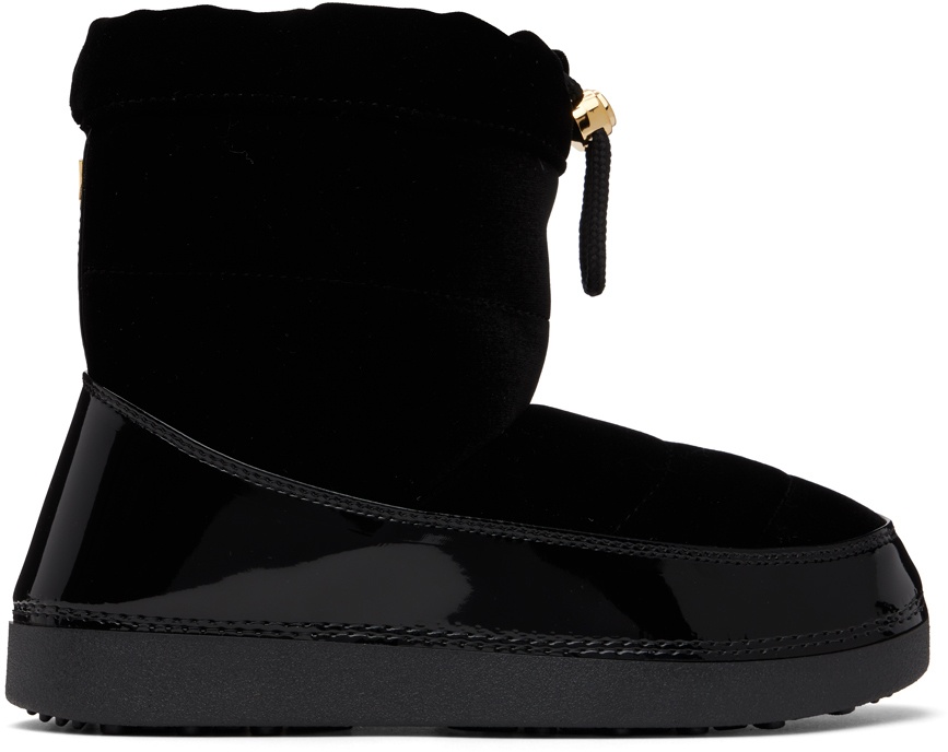 Photo: Giuseppe Zanotti SSENSE Exclusive Black Quilted Boots