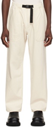 AMBUSH Off-White Cotton Trousers