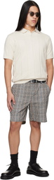 Barbour Off-White Wellburn Knitted Polo
