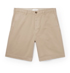 Mr P. - Garment-Dyed Cotton-Twill Bermuda Shorts - Neutrals