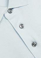 Boss Cotton Polo Shirt Light Blue