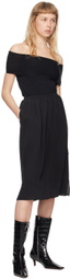 Quira SSENSE Exclusive Black Off Shoulder Top