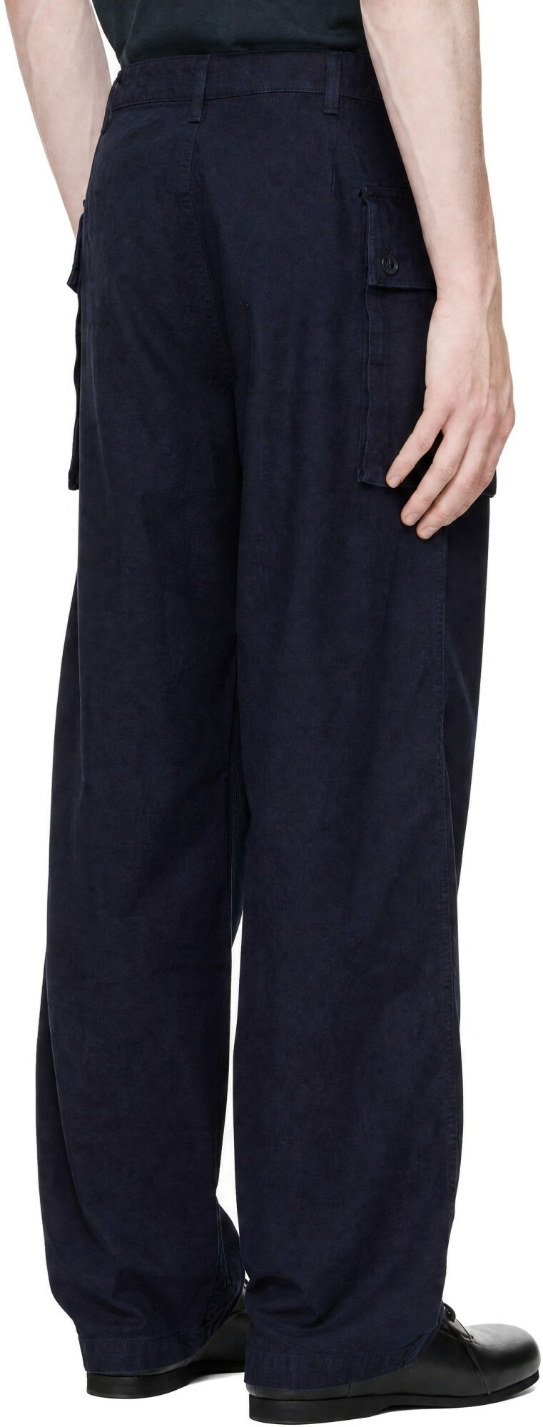 Nudie Jeans Navy Loud Larry Trousers
