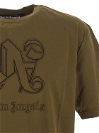 Palm Angels Pa Monogram Statement T Shirt