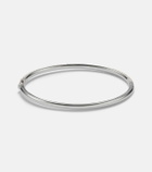 Yvonne Léon Jonc Zèbre 9kt white gold bracelet with diamonds
