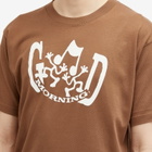 Good Morning Tapes Men's Dancers T-Shirt in Choc