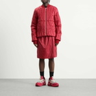 Rick Owens x Moncler Geocamo Flight Jacket in Carnelian