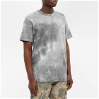 CLOTT-Shirt By CLOT Script Tie Dye Logo T-Shirt in Grey