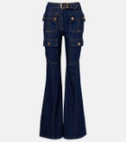 Zimmermann Luna belted flared jeans